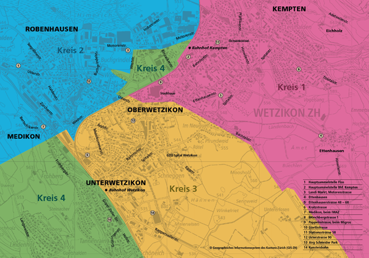 Abfallkreise Und Sammelstellen Stadt Wetzikon