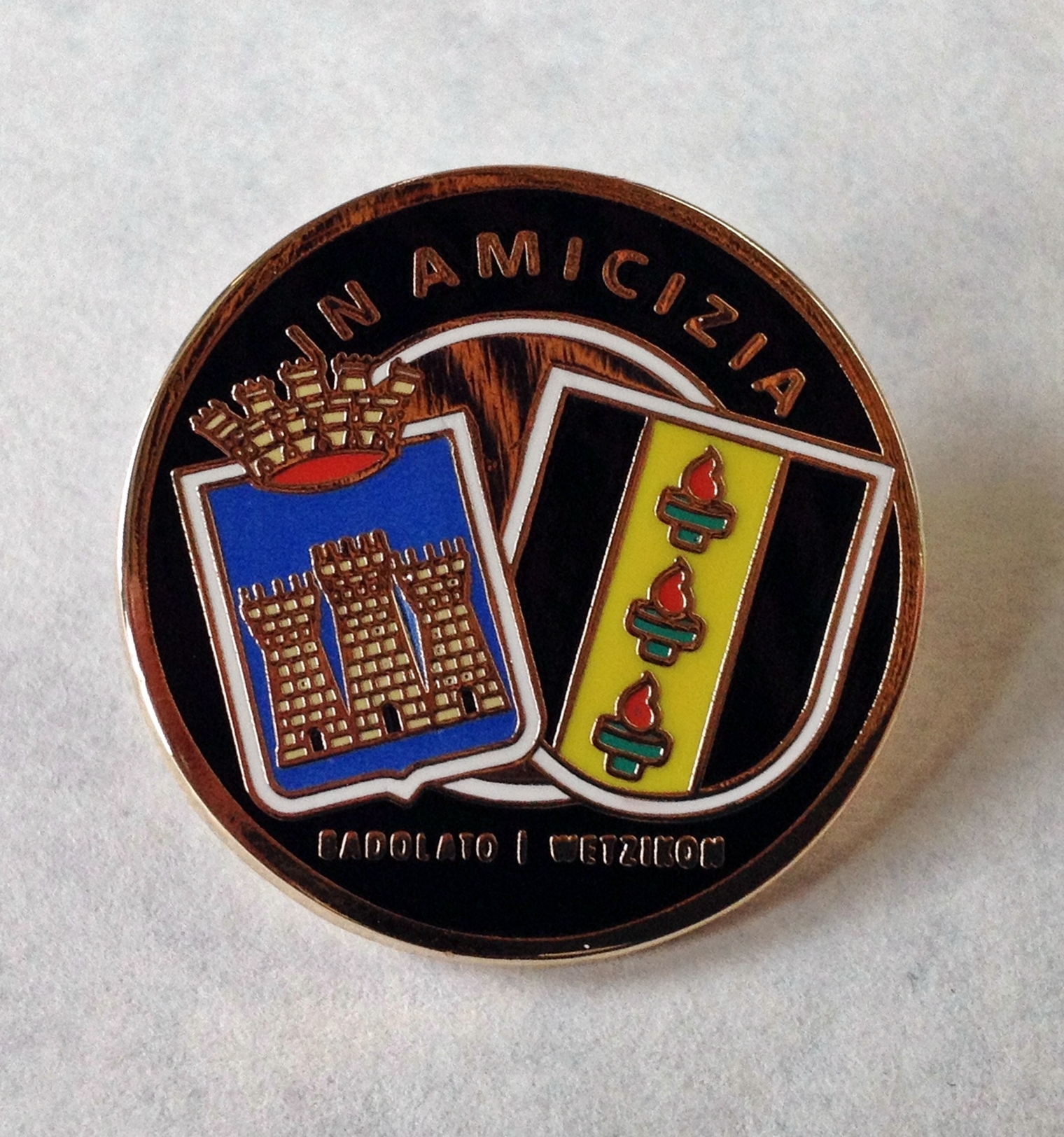 Pin Amicizia Badolato/Wetzikon