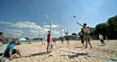 Beachvolley Feld